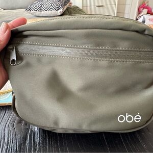 Olive Green Obe crossbody bag